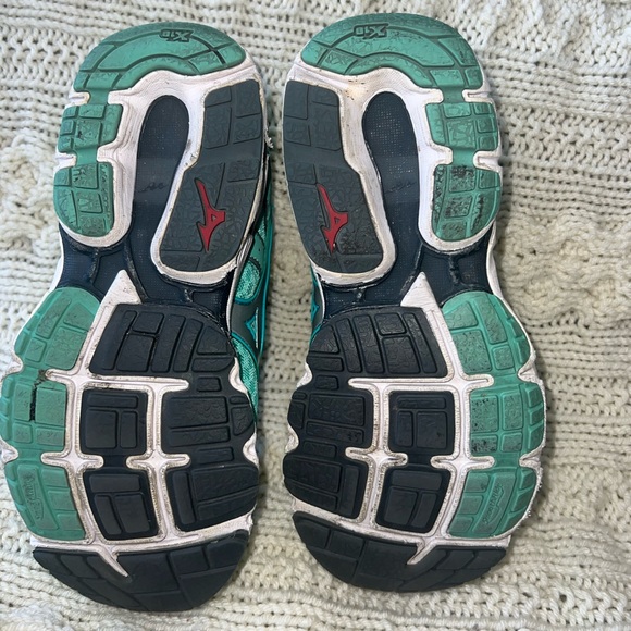 Mizuno Wave Inspire Turquoise size 6 - Picture 3 of 4